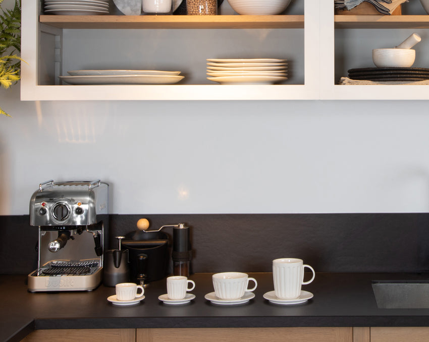 Discover Dualit's China Cup & Saucer Collection