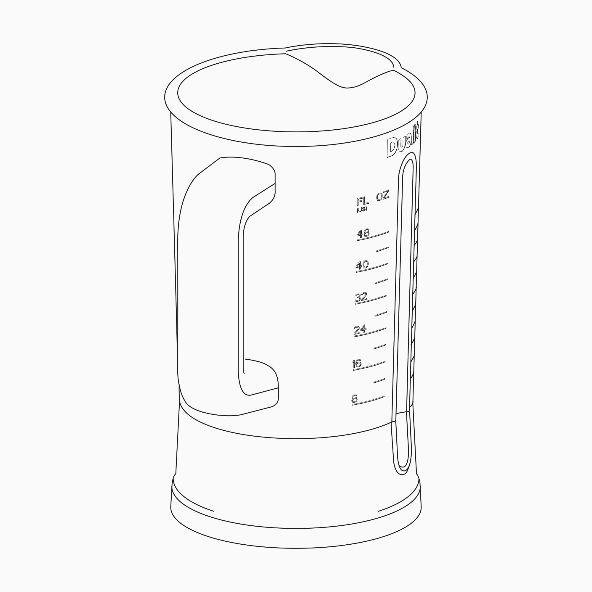 VortecS Blender Jar DBL4 