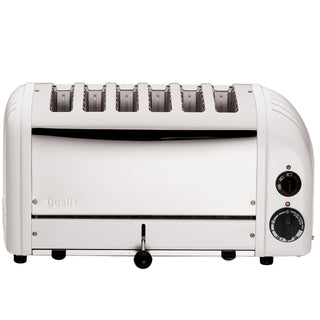 6 Slice Bun Toaster - White