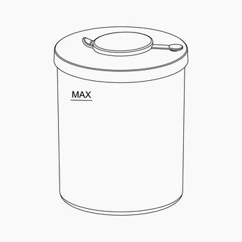 Ground Coffee Container Complete Assembly (CCG3)