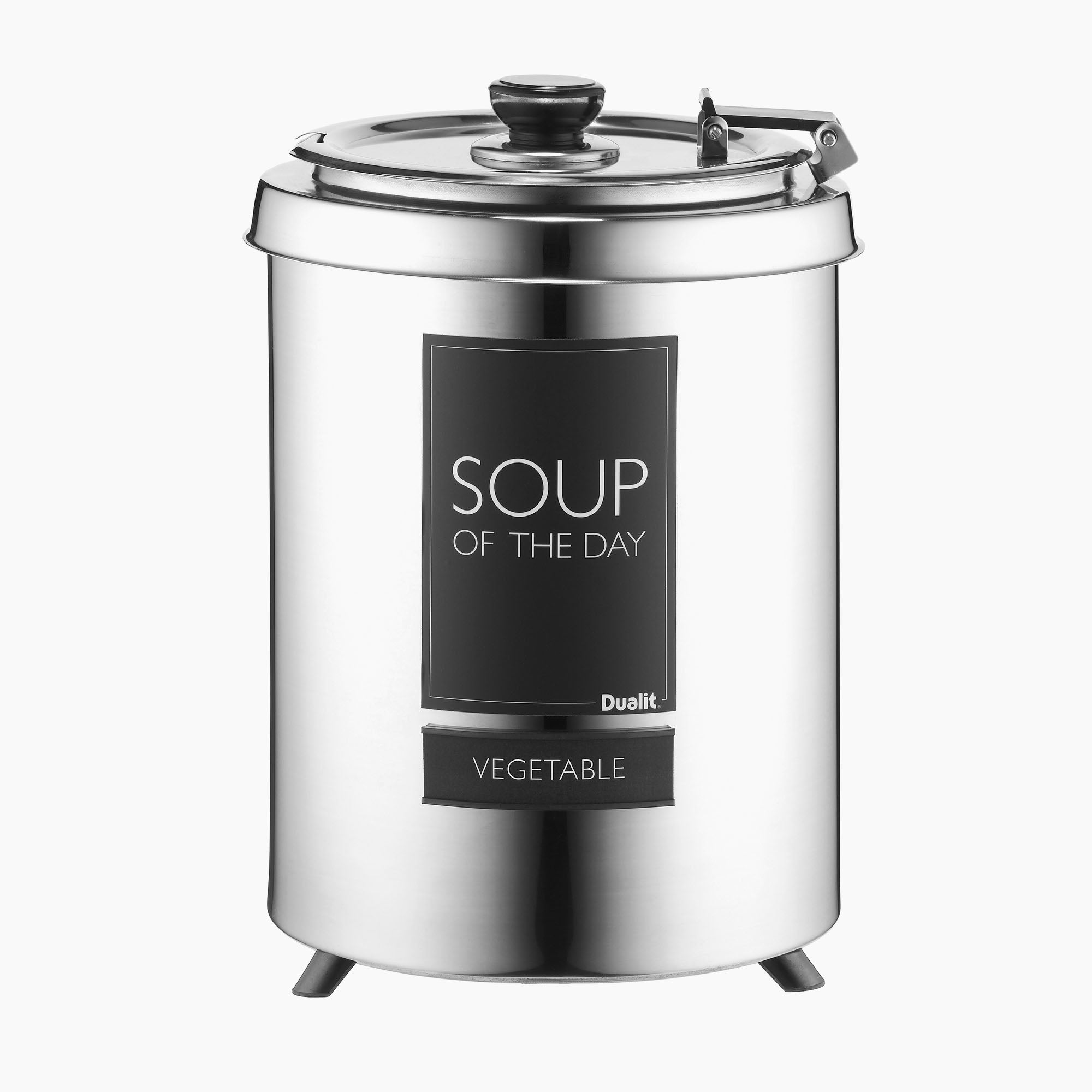 Soup kettle with sales tap