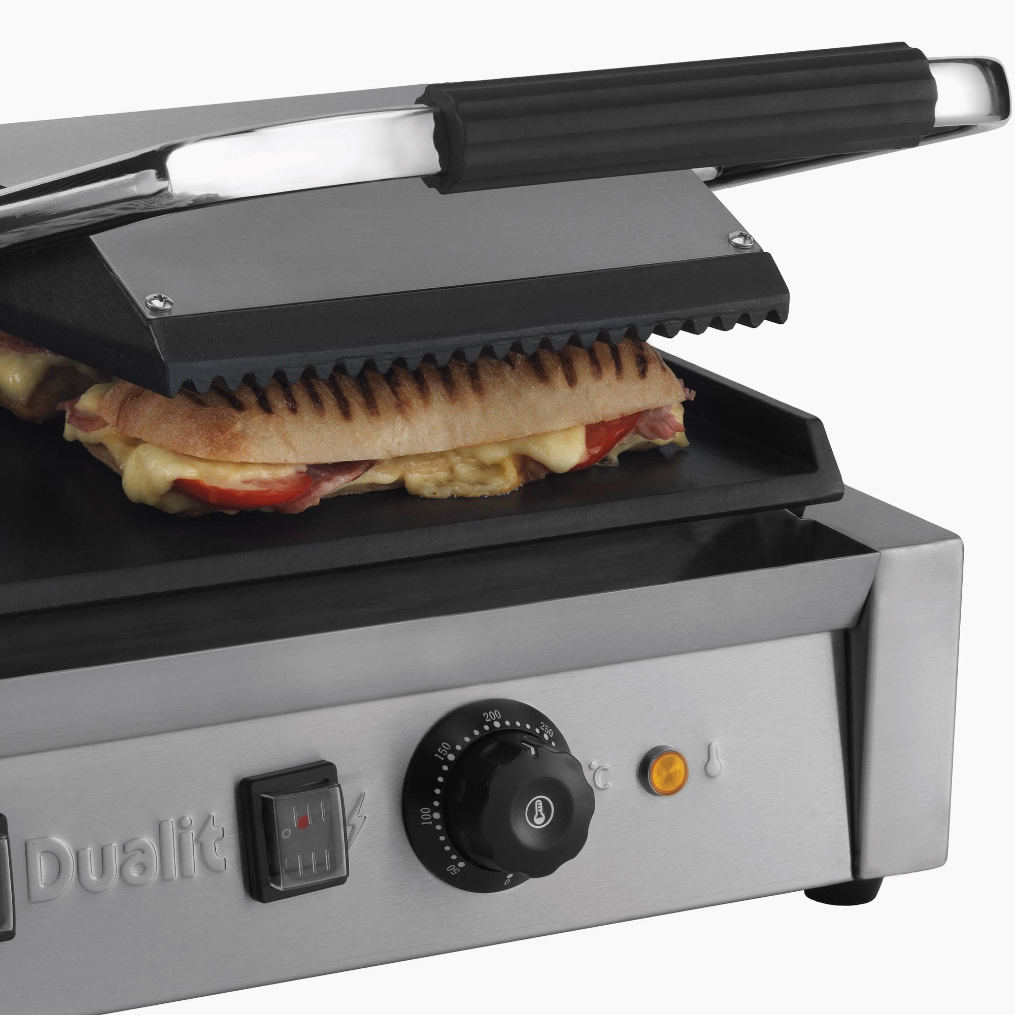 davlex Double Panini Maker Press, Contact Grill, Electric Twin Pann