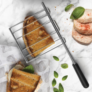 4 Slice Sandwich Toaster - Polished