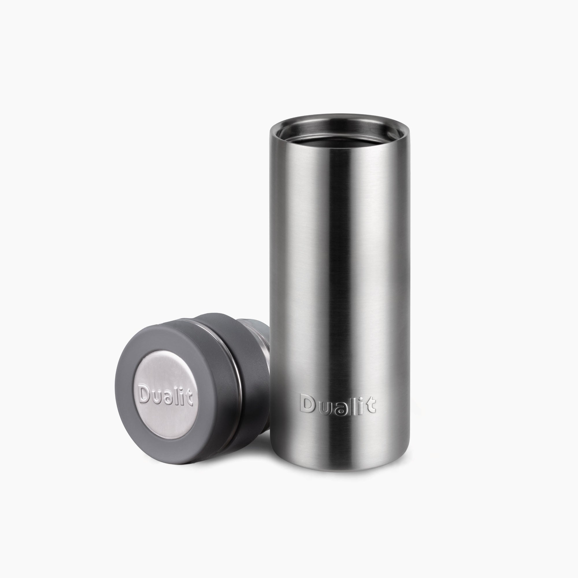 Dualit PlasticFree Travel Mug — LeakProof & Large Capacity