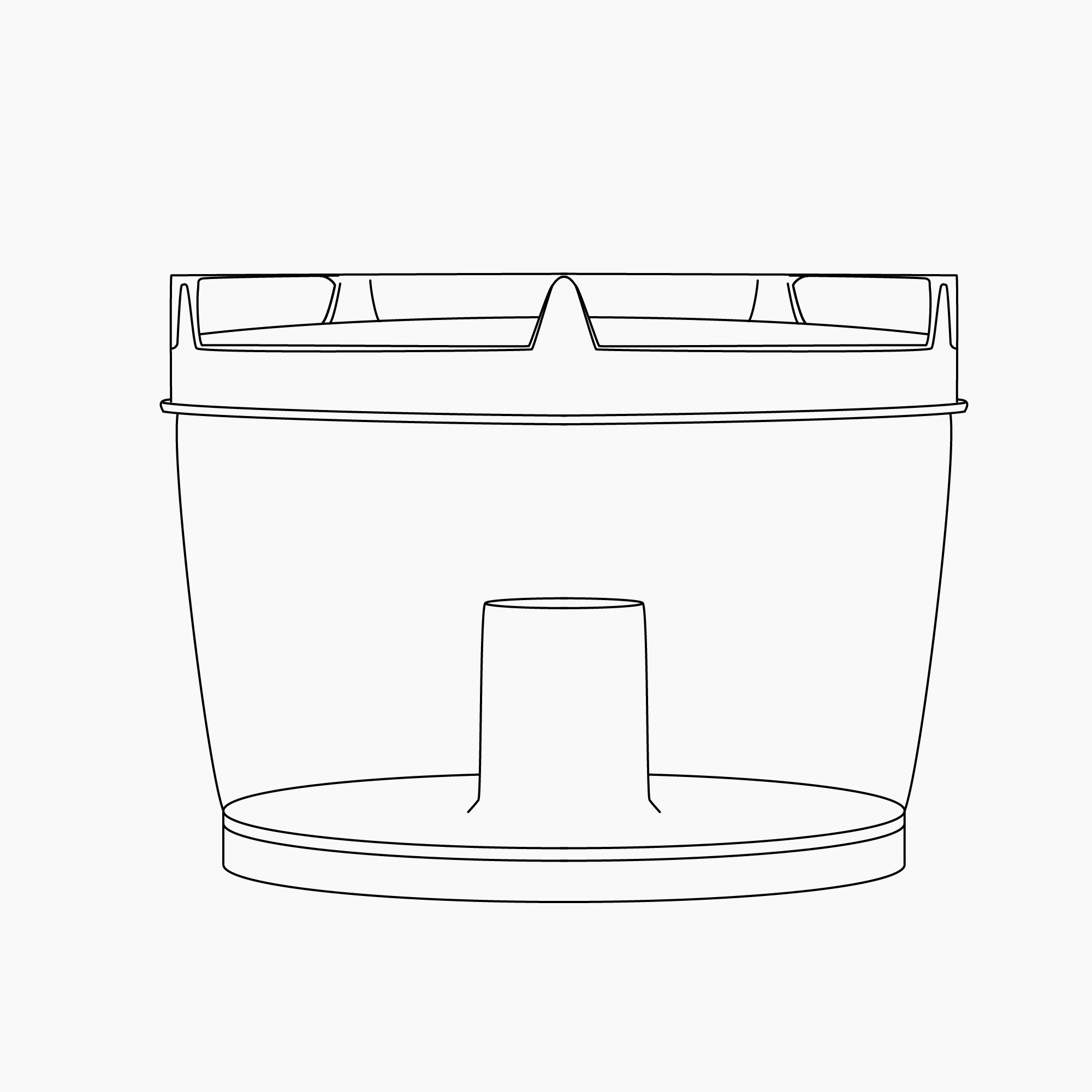 Food Processor Medium Bowl (XL1500, DFP1 & DFP2)