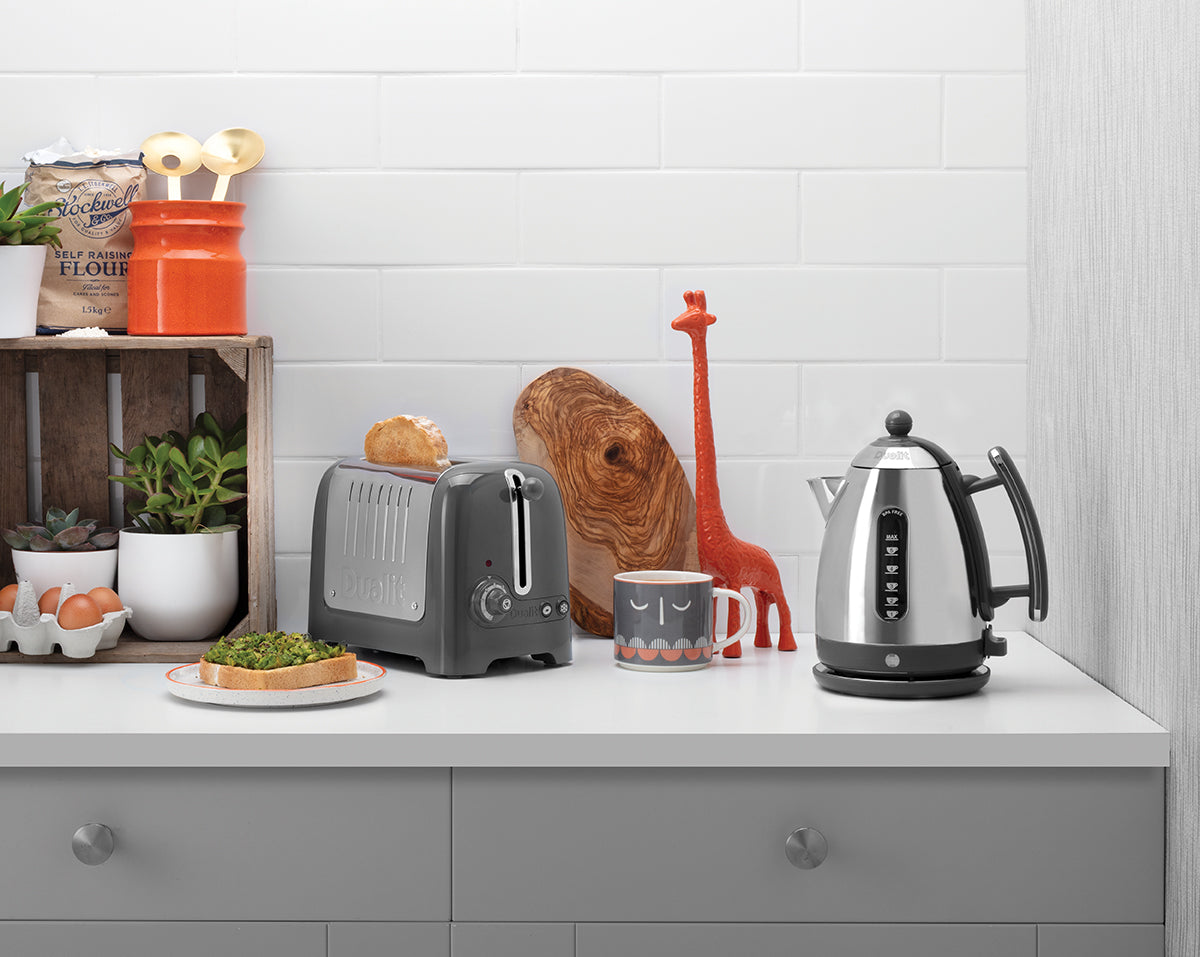 Dualit Launches New Grey Colourway  for Lite Kettle and Toasters