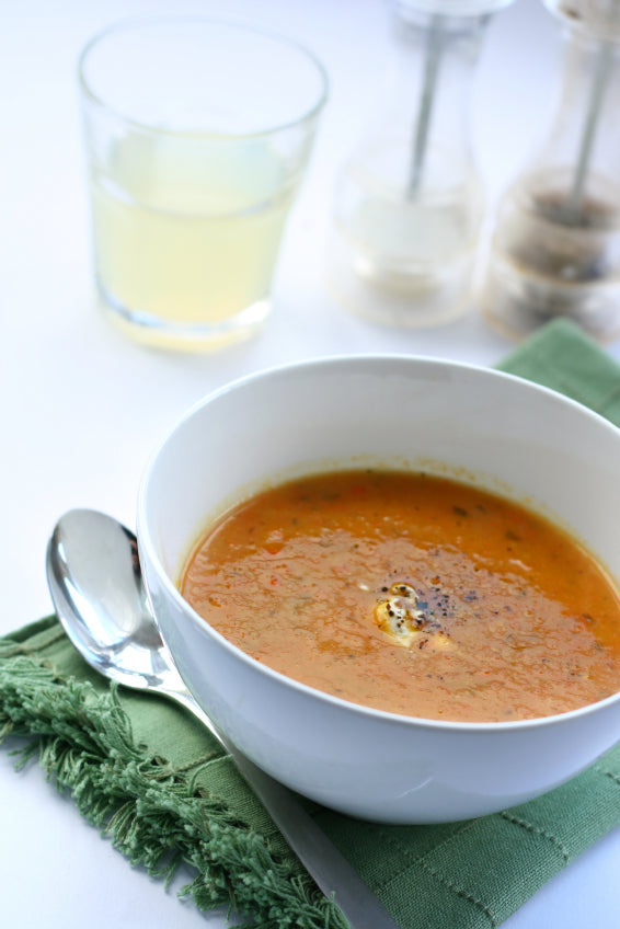 Carrot, Lemon and Tarragon Soup