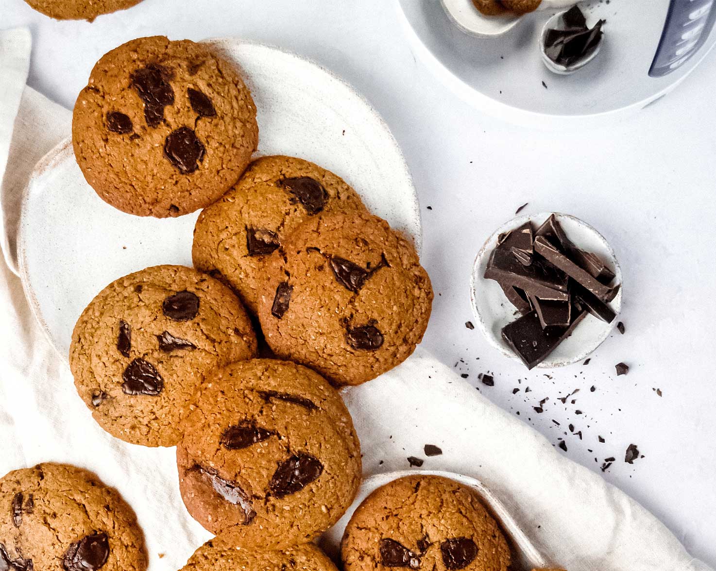 Vegan Chocolate Chip Cookies