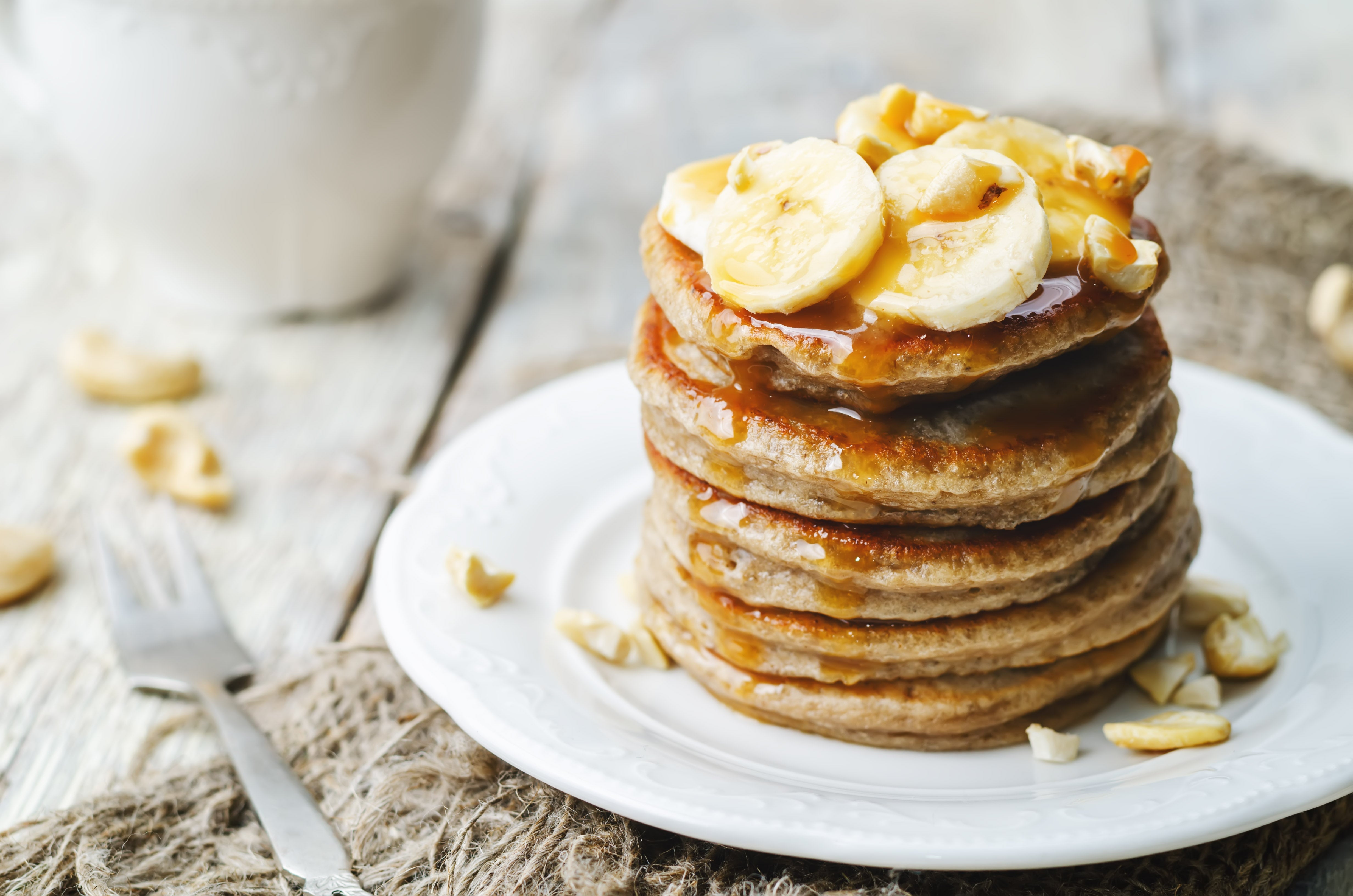 Vegan Lemon Pancakes & Breakfast Blinis