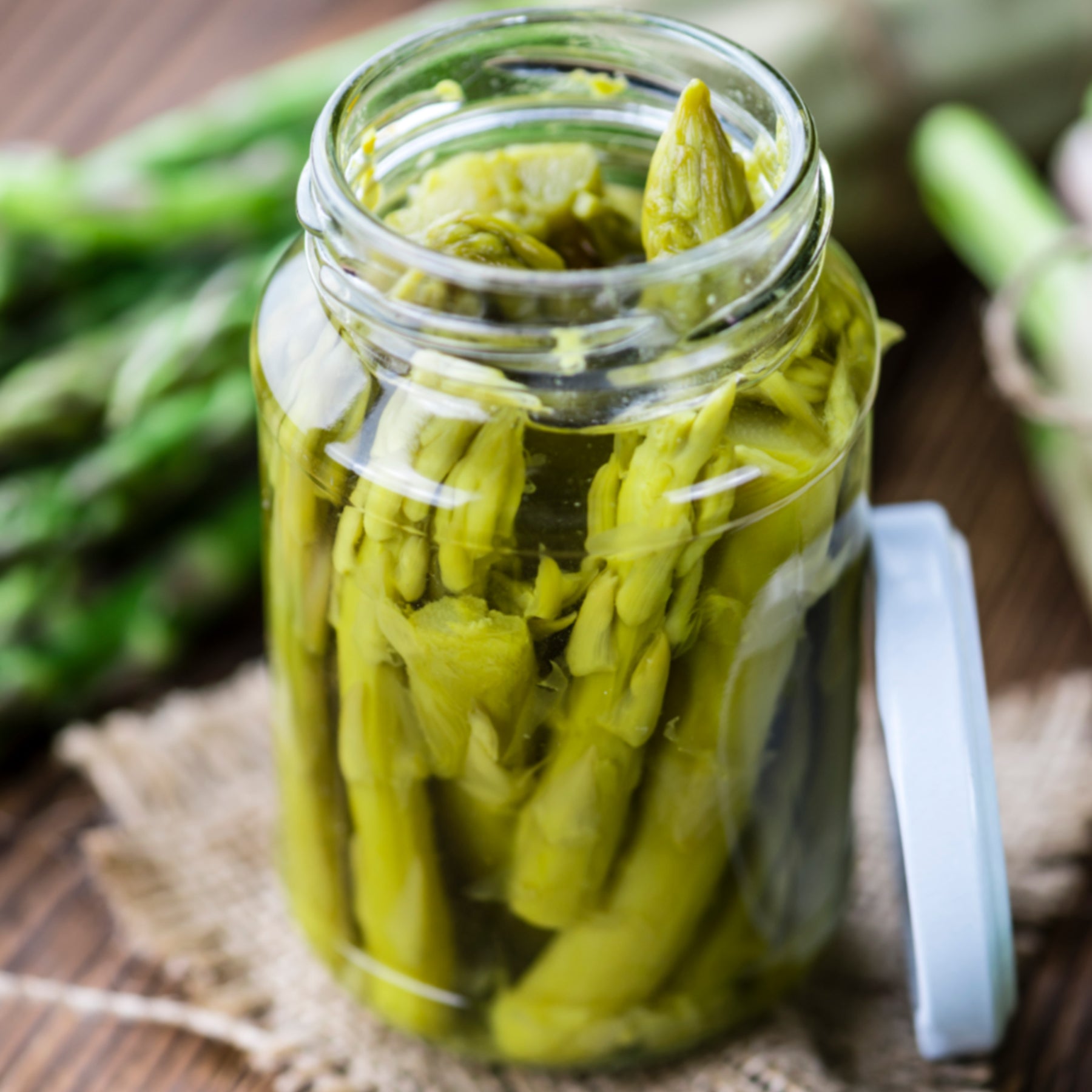 Pickled Green Beans and Asparagus