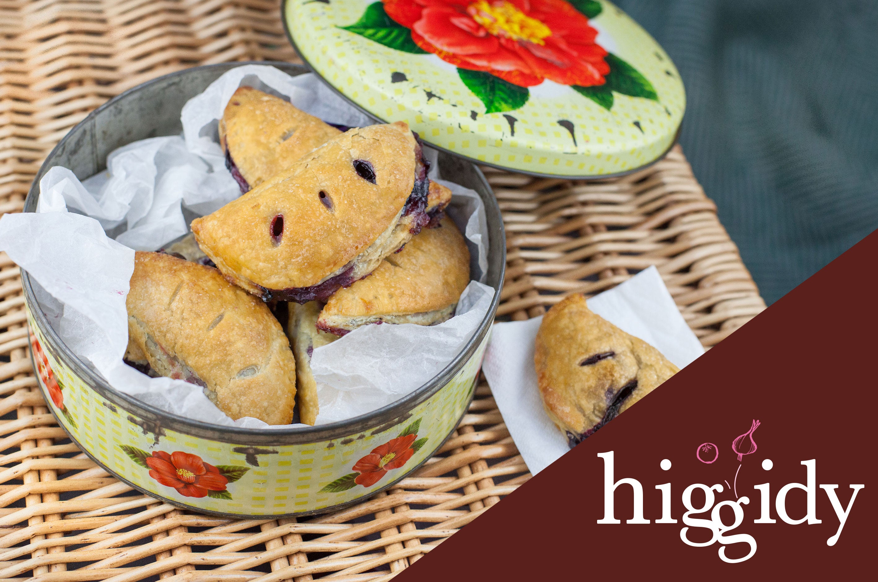 Berry Hand Pies with Sour Cream Pastry by Higgidy
