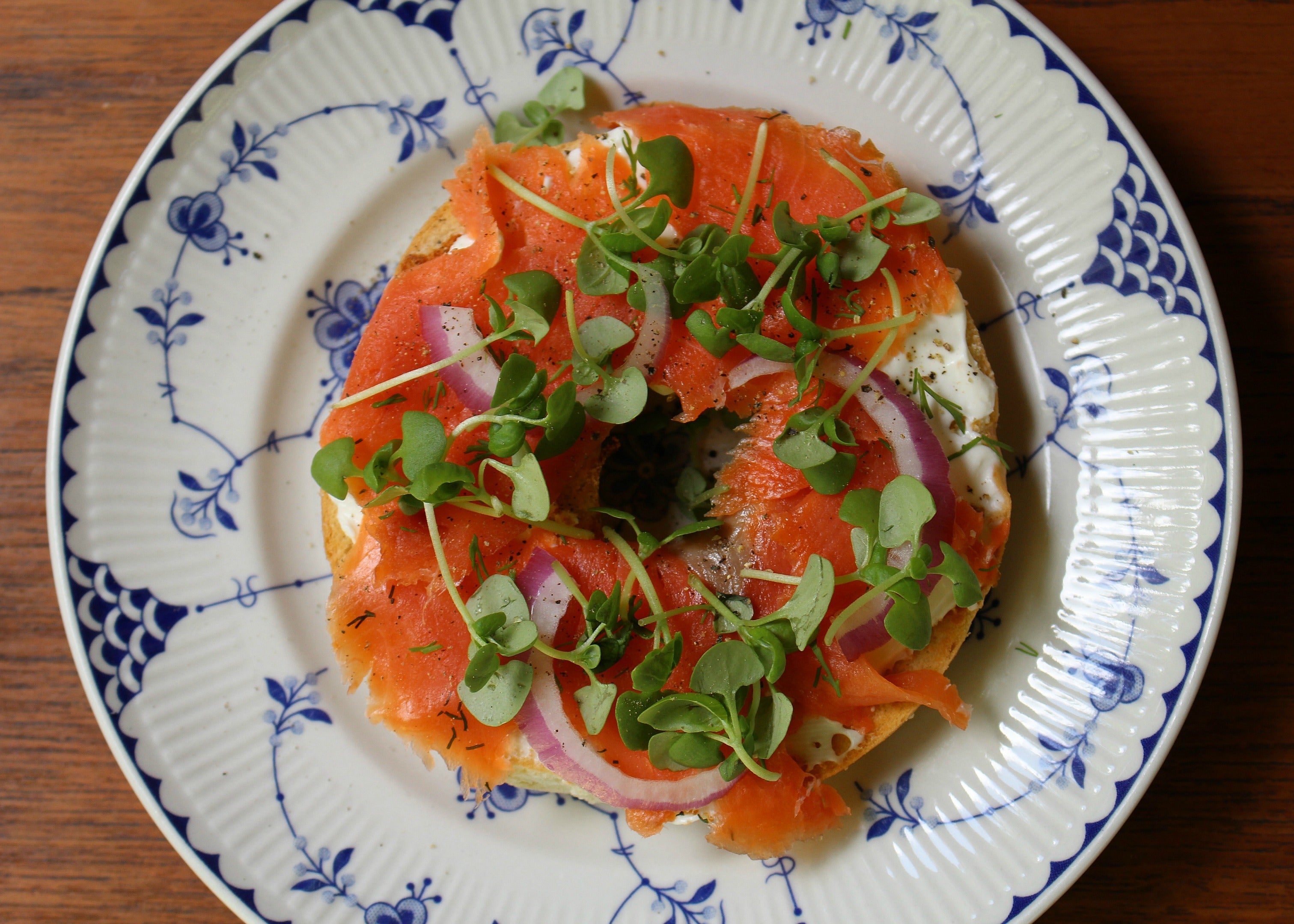 Gravadlax Bagels