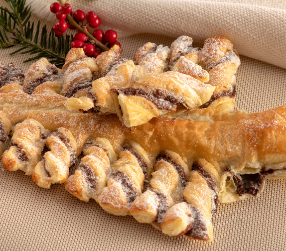 Cinnamon Sugar Pastry Christmas Tree