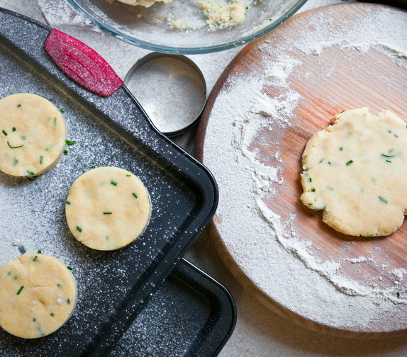 Chive and Parmesan Scones