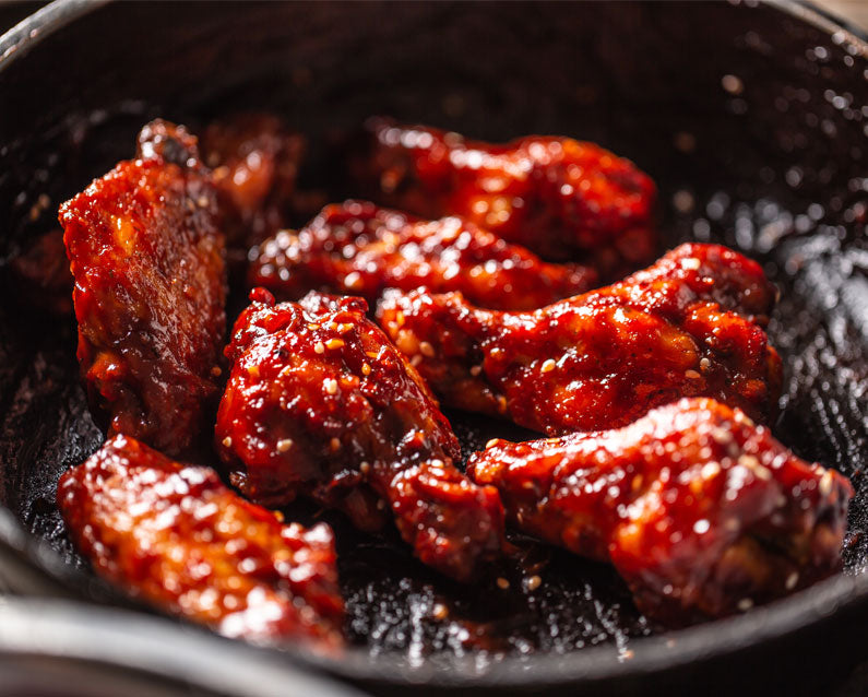 Hot and Sticky Chicken Wings