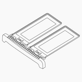 Lite Toaster Crumb Tray - Red (DPP4)