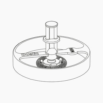 Milk Frother Whisk Assembly