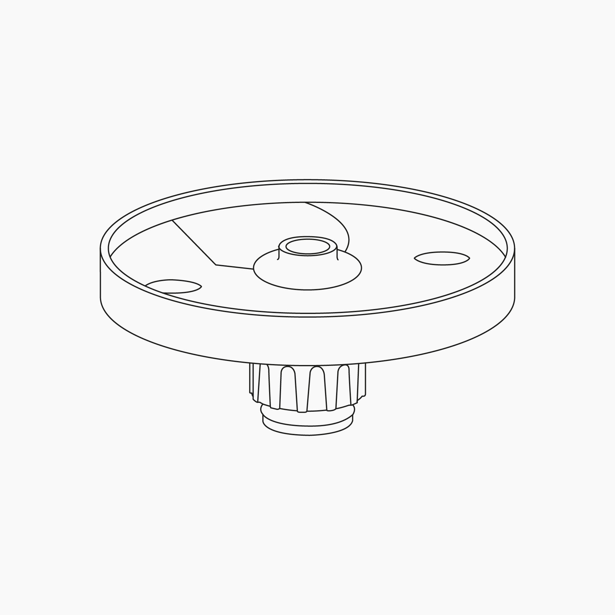 Food Processor Adjustable Slicing Disc (DFP1 & DFP2)
