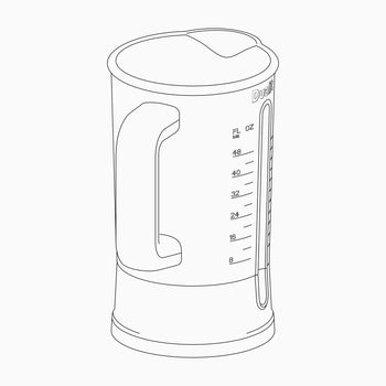 VortecS Blender Jar (DBL4)