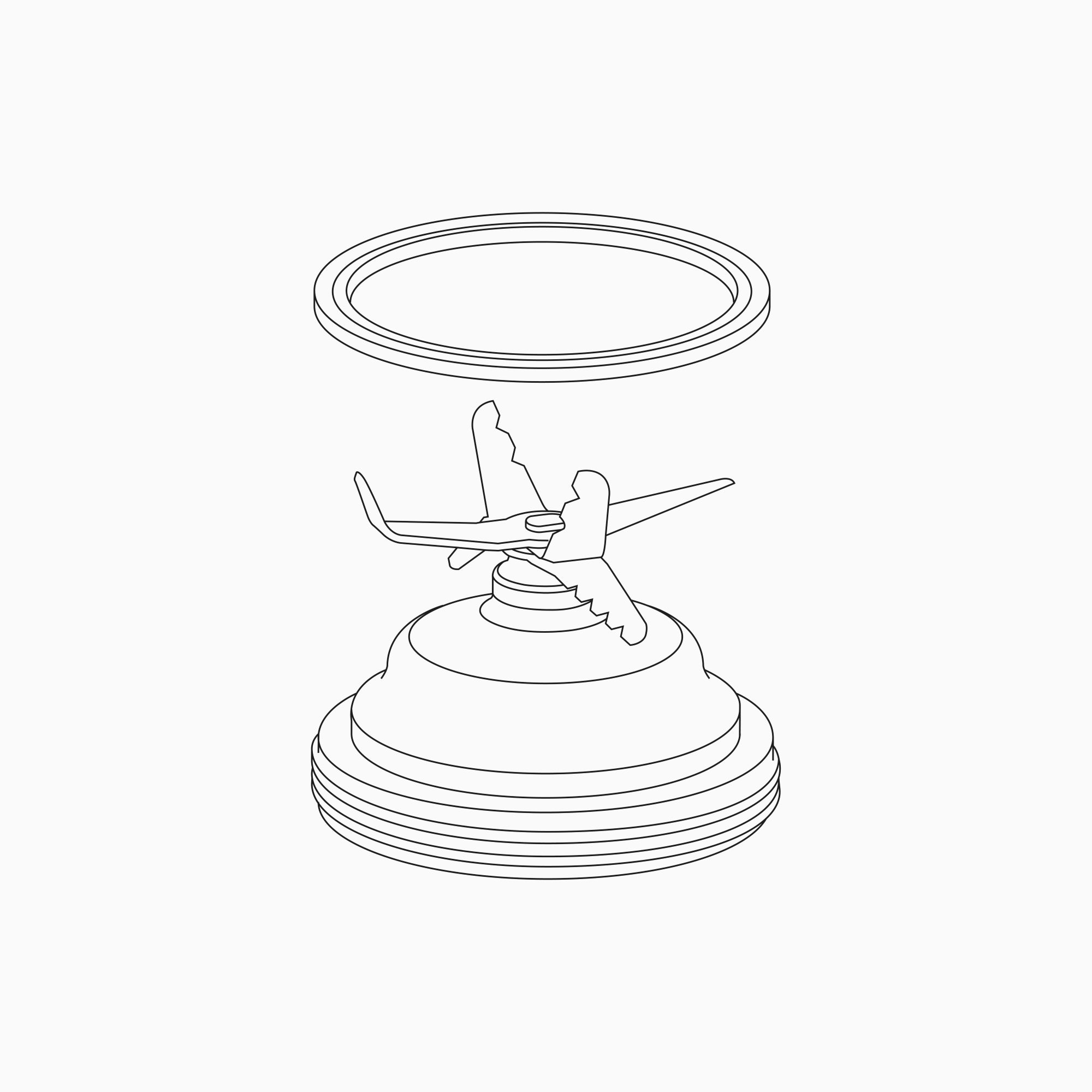 VortecS Blender Blade Assembly With Gasket DBL4 VortecS Blender Blade Assembly With Gasket DBL4