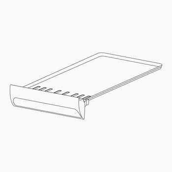 Architect Toaster Crumb Tray - Black (CAT2 & CAT4)