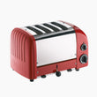 4 Slice NewGen Classic Toaster - Red