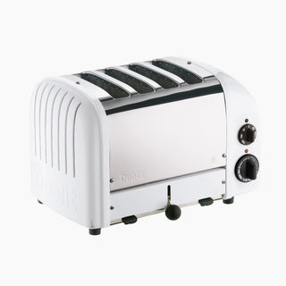 4 Slice NewGen Classic Toaster - White