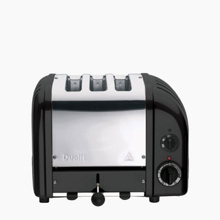 3 Slice Refurbished Classic Toaster - Black_1