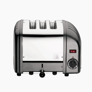 3 Slice Vario Classic Toaster - Grey