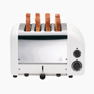 4 Slice NewGen Classic Toaster - White