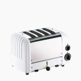 4 Slice Refurbished AWS Classic Toaster - White