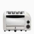 4 Slice Refurbished AWS Classic Toaster - White