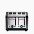 4 Slice Refurbished Architect Toaster - Black