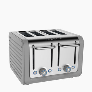 4 Slice Refurbished Architect Toaster - Grey