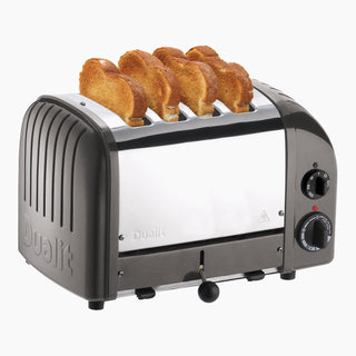 4 Slice NewGen Classic Toaster - Grey
