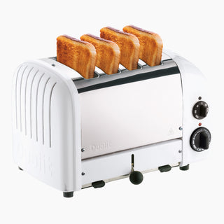 4 Slice NewGen Classic Toaster - White