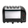 4 Slice Bun Toaster - Black