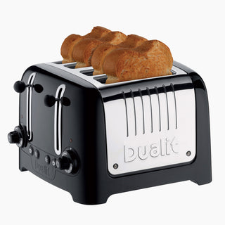 4 Slice Lite Toaster - Black