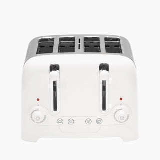 4 Slice Lite Toaster - White