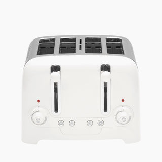 4 Slice Refurbished Lite Toaster - White