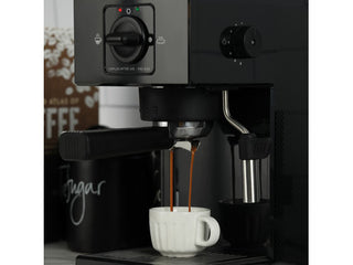 Espresso Coffee Machine - Black