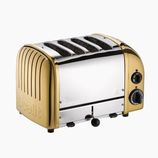4 Slice Refurbished AWS Classic Toaster - Brass_1