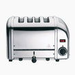 Large Silver Dualit 4 slot toaster on a white background_thumb_1