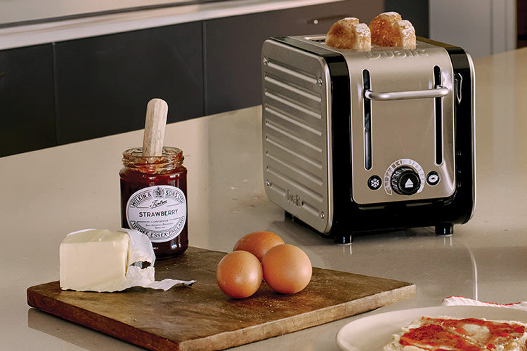 Dualit Architect 2 Slice Toaster | Modern Stainless Steel