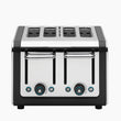 Architect 4 Slice Toaster - Black