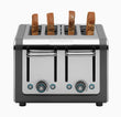 4 Slice Refurbished Architect Toaster - Grey