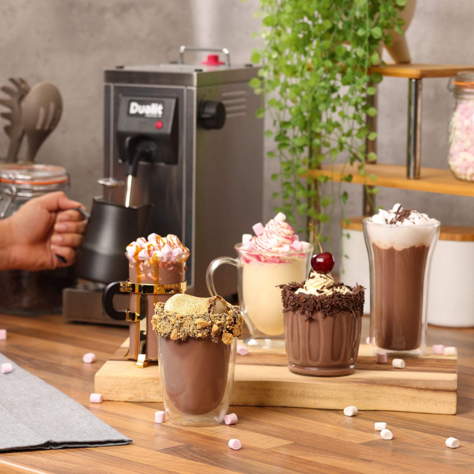 Dualit Cino Milk Steamer For Barista Quality Hot Drinks