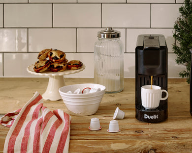 Dualit Cafe Cino Compact coffee Milk Steamer ESPRESSO makerr