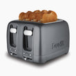 4 Slice Refurbished Domus Toaster - Grey