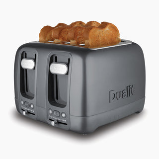4 Slice Refurbished Domus Toaster - Grey
